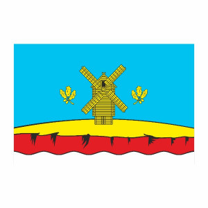Флаг Краснояружского района на флажной сетке